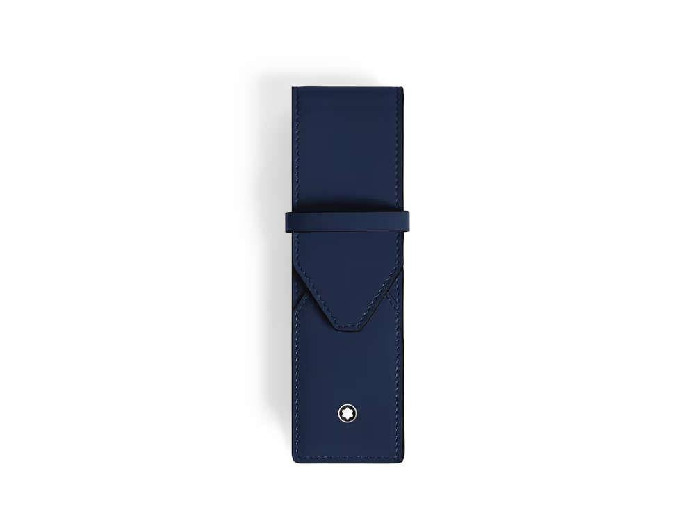 Estuche Montblanc Envelope para 2 Artículos de Escritura, Azul, 221366