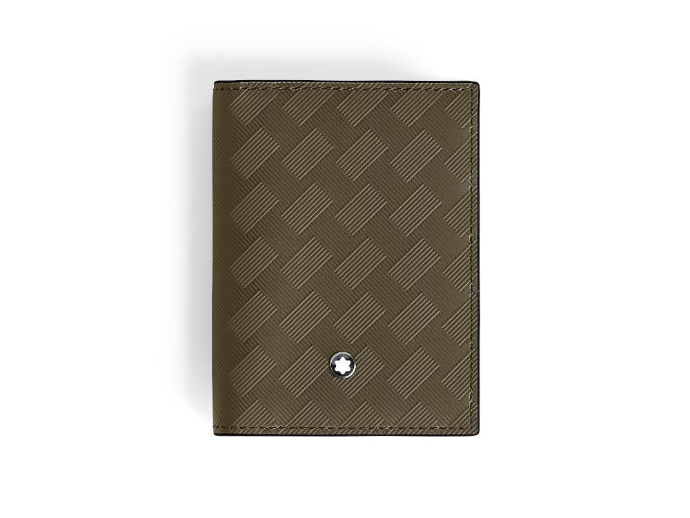 Tarjetero Montblanc Extreme 3.0 , Piel, Caqui, 4 Tarjetas, 221416