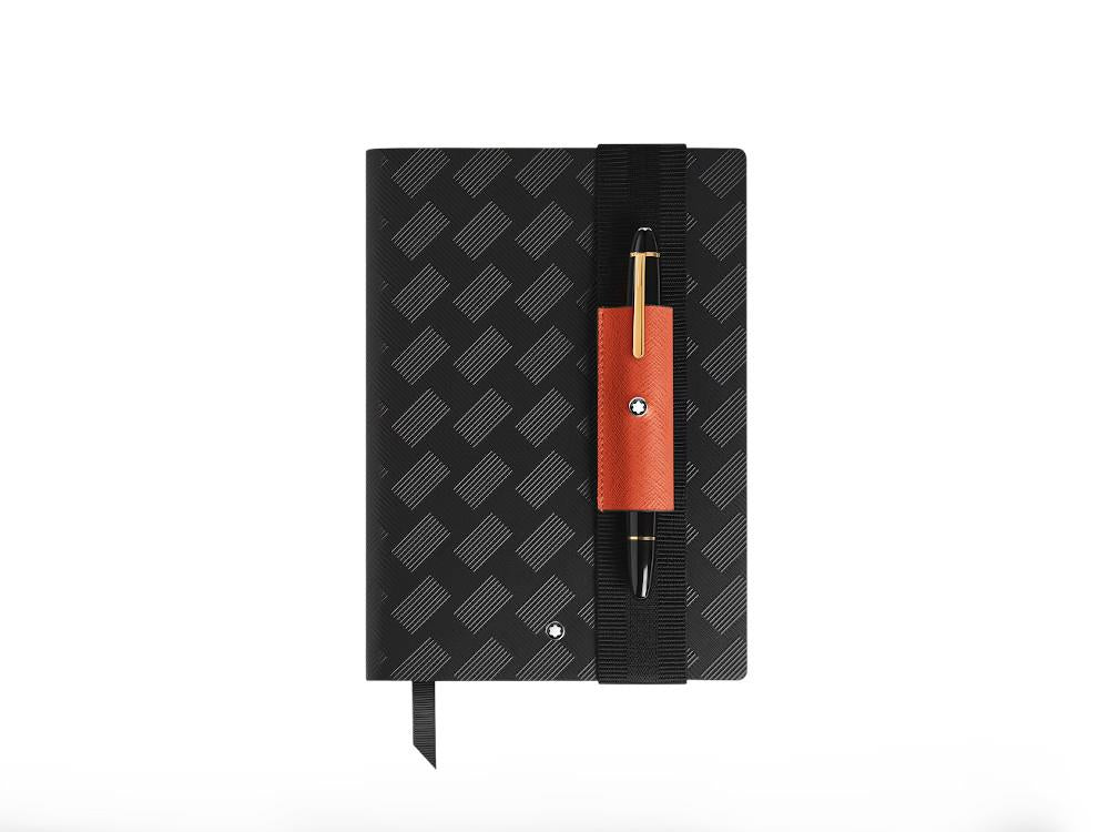 Estuche Montblanc, Piel, Blando, correa ajustable, Naranja, 221438