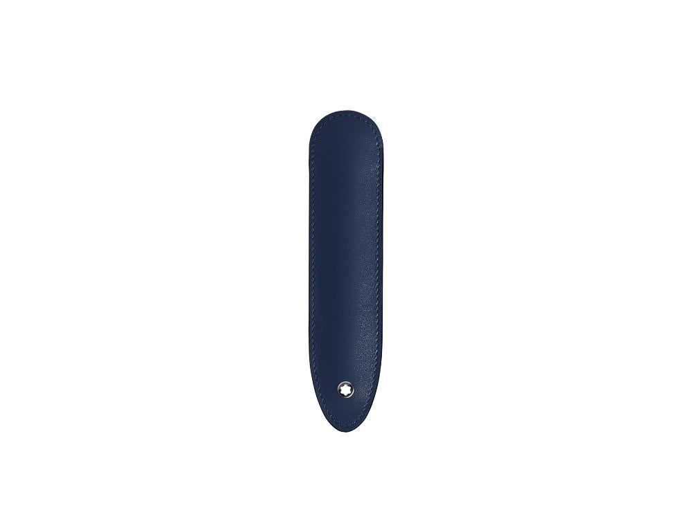 Estuche Montblanc Meisterstück, Piel, Azul, 221440