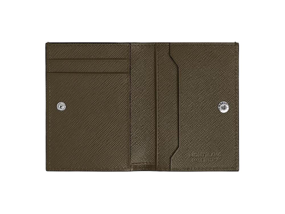 Cartera Mini Montblanc Sartorial Caqui 4 Tarjetas, 221508