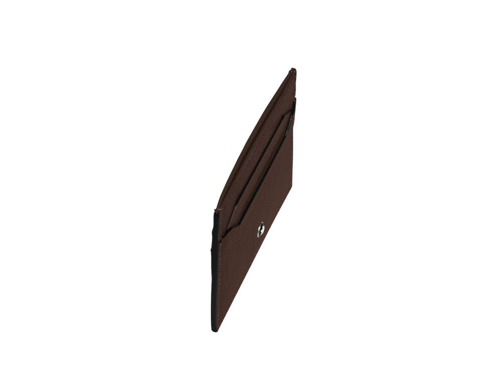 Tarjetero Montblanc Sartorial 5cc, Piel, Ebony, 223029