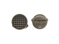 Gemelos Montegrappa Clou, Acero inoxidable,IP Gun Metal & IP Black, IDCPCLLB