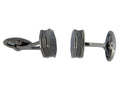 Gemelos Montegrappa Tripudio, Acero inoxidable, Gun metal, IDTPCLLL