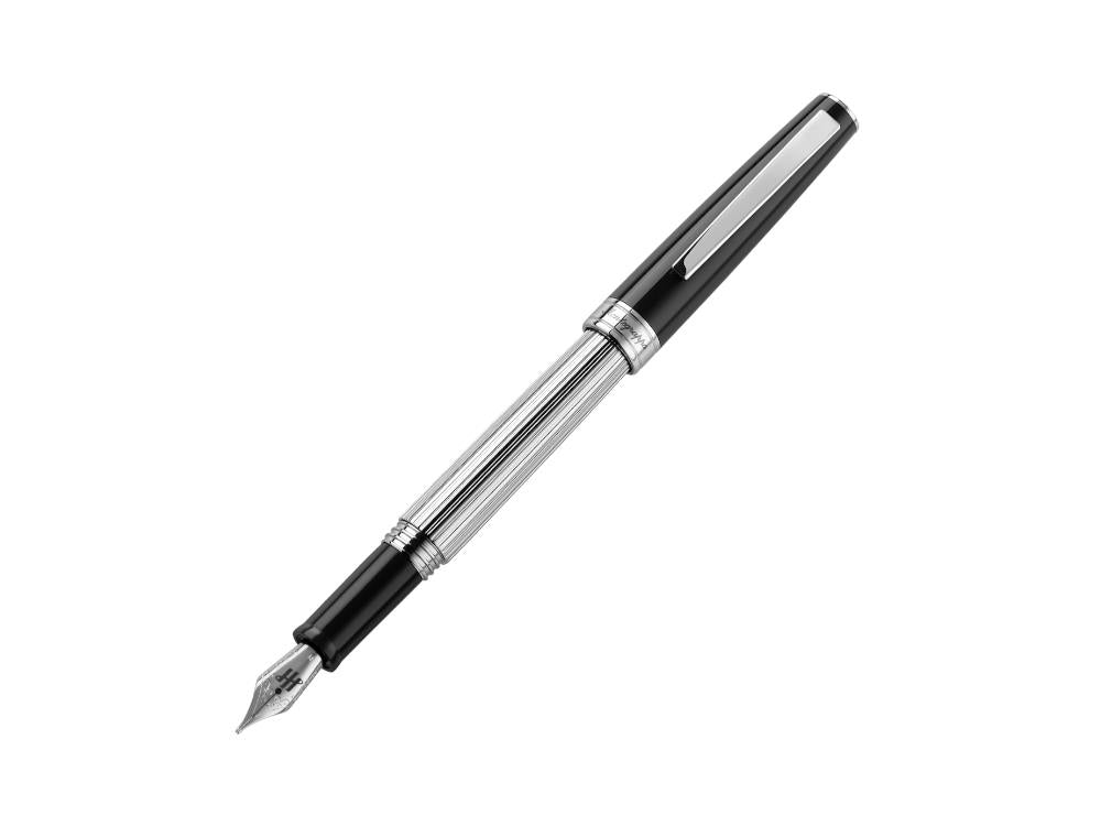 Pluma Estilográfica Montegrappa Armonia Duetto, Resina, Negro, ISA1M-AC