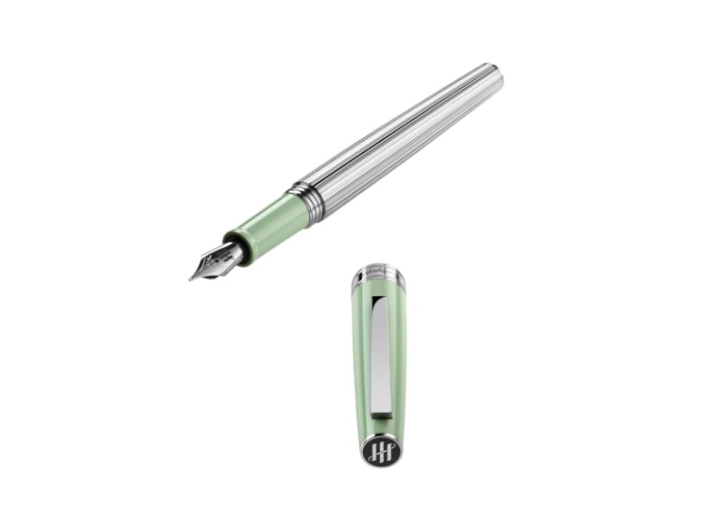 Pluma Estilográfica Montegrappa Armonia Duetto Neo Mint, Verde, ISA1M-AG