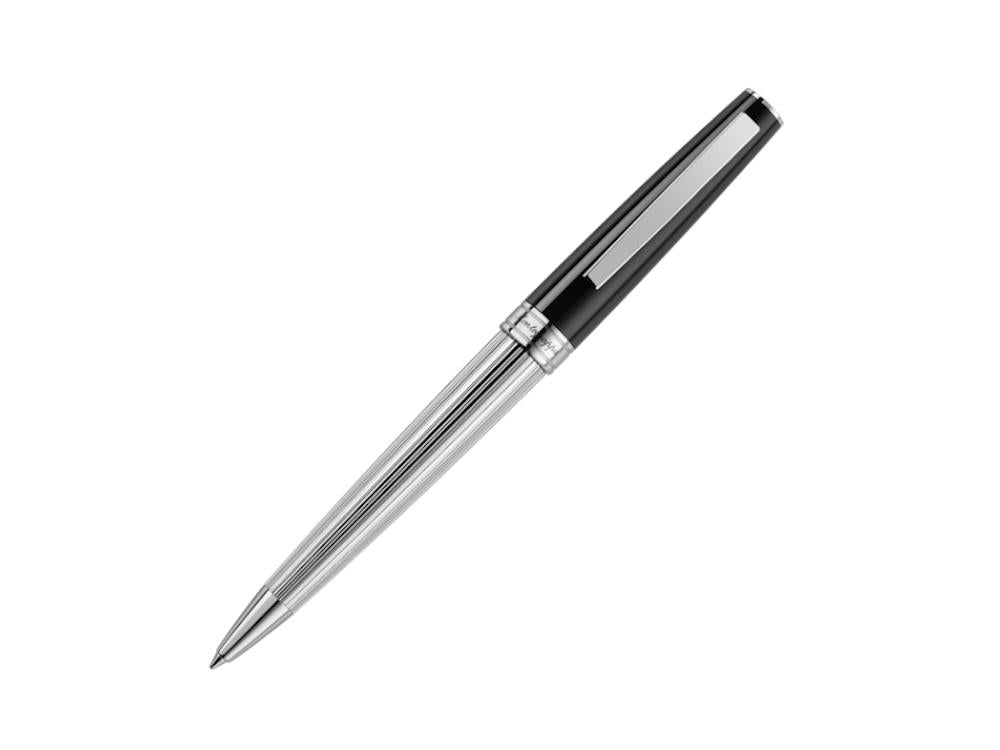 Bolígrafo Montegrappa Armonia Duetto, Acero, Negro, ISA1MBAC