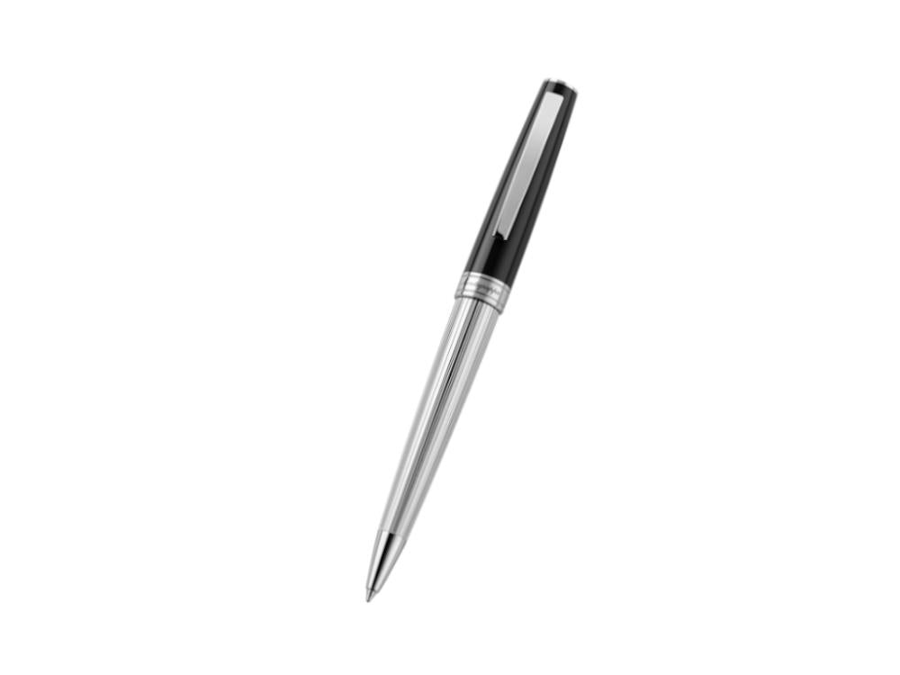 Bolígrafo Montegrappa Armonia Duetto, Acero, Negro, ISA1MBAC