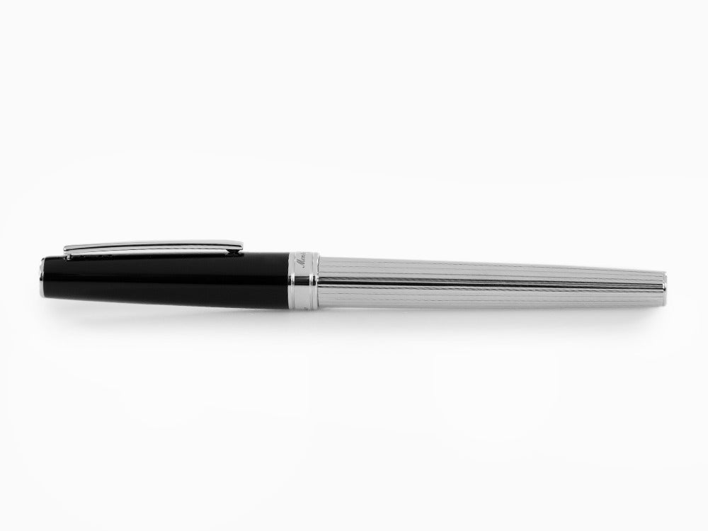 Roller Montegrappa Armonia Duetto, Acero, Negro, ISA1MRAC