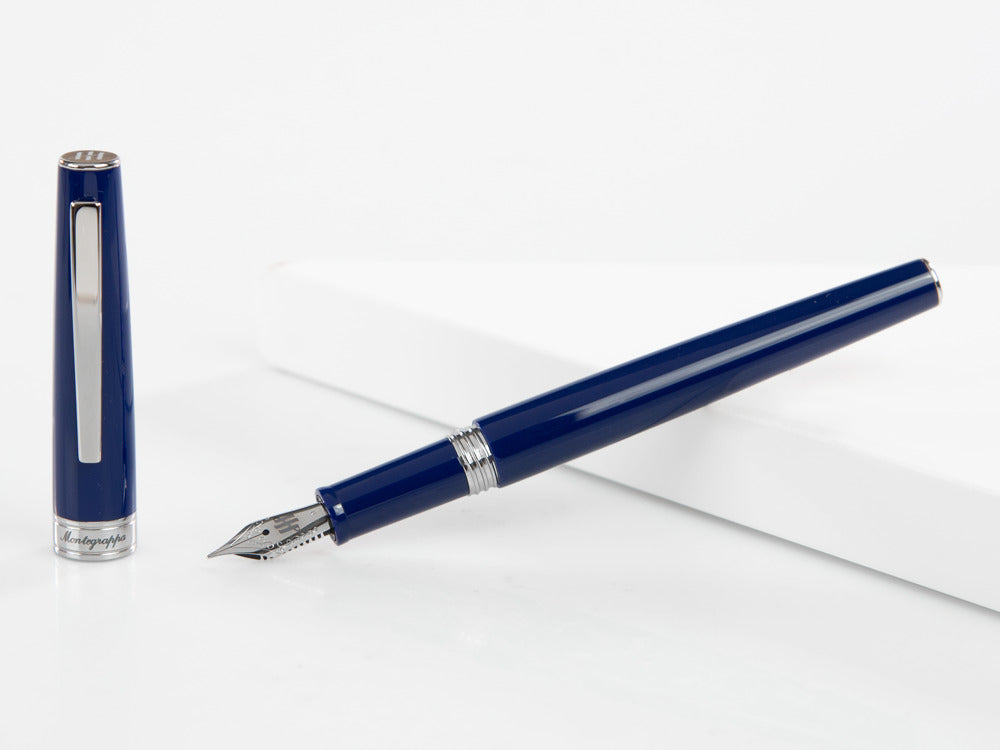 Pluma Estilográfica Montegrappa Armonia, Resina, Azul, ISA1R-AB