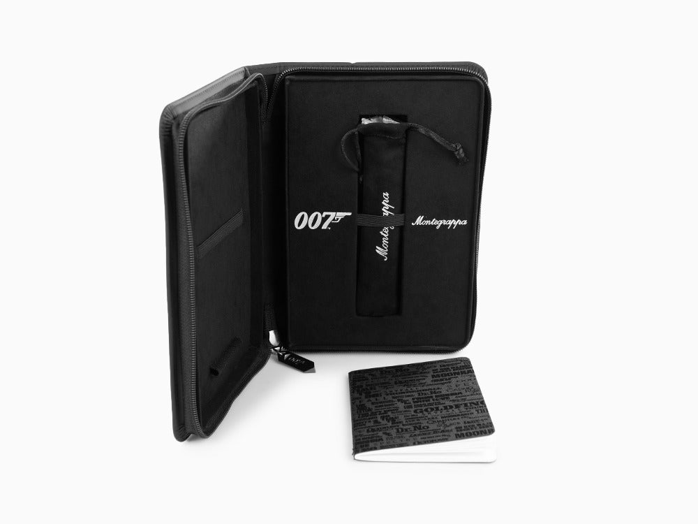 Roller Montegrappa 007 Special Issue James Bond, Aluminio, Negro, ISBJRRUC