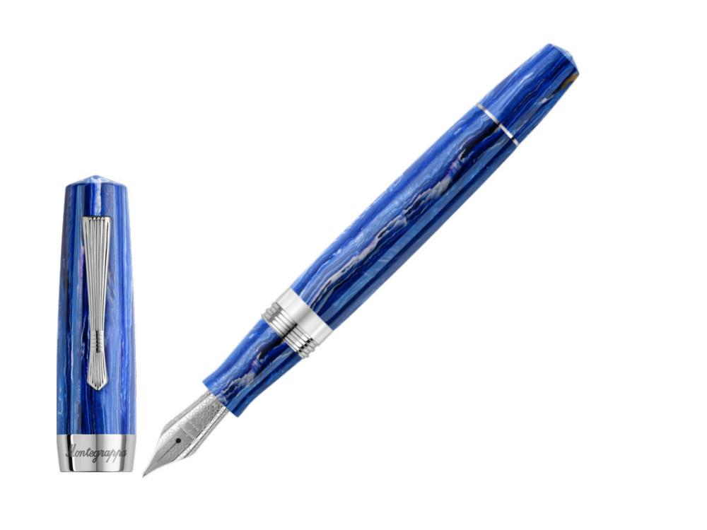 Pluma Montegrappa Elmo 02 Plus Ventorum Aquilo, Émbolo, ISE2P-AB-1