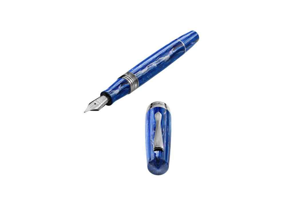 Pluma Montegrappa Elmo 02 Plus Ventorum Aquilo, Émbolo, ISE2P-AB-1