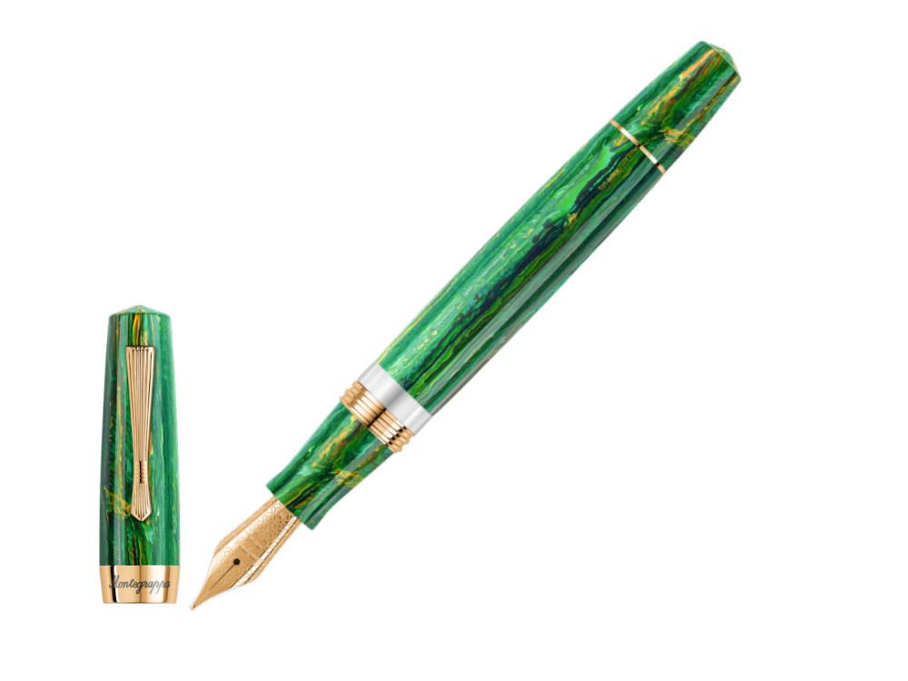 Pluma Montegrappa Elmo 02 Plus Ventorum Favonius, Émbolo, ISE2P-AG-1