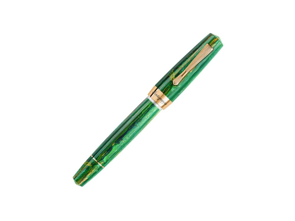 Pluma Montegrappa Elmo 02 Plus Ventorum Favonius, Émbolo, ISE2P-AG-1
