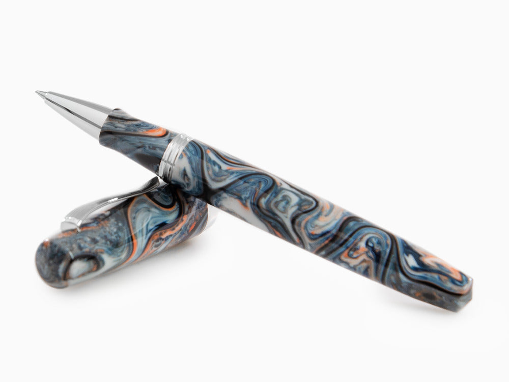 Roller Montegrappa Elmo 02 Croda Rossa, Acero Inoxidable, ISE2RRAR-1