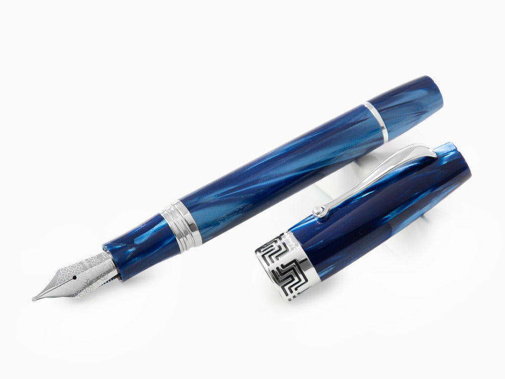 Pluma Estilográfica Montegrappa Extra 1930 Mediterranean Blue, ISEXF-2B