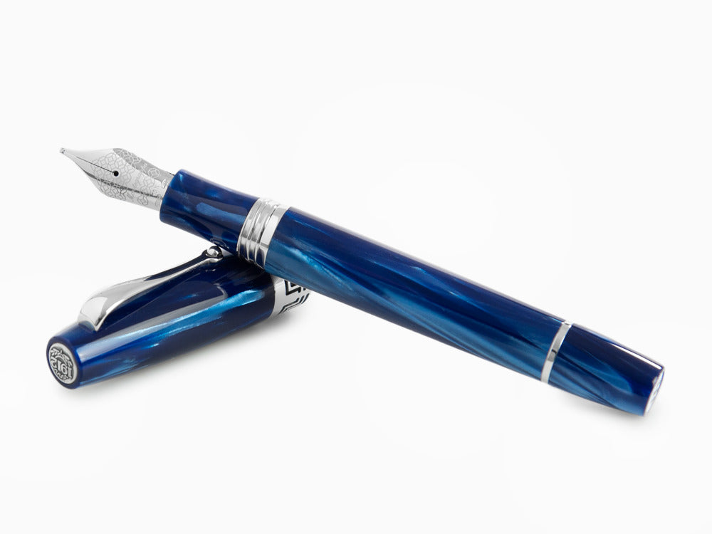 Pluma Estilográfica Montegrappa Extra 1930 Mediterranean Blue, ISEXF-2B