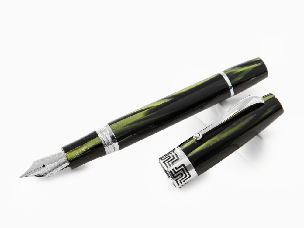 Pluma Estilográfica Montegrappa Extra 1930 Bamboo Black, ISEXF-CC