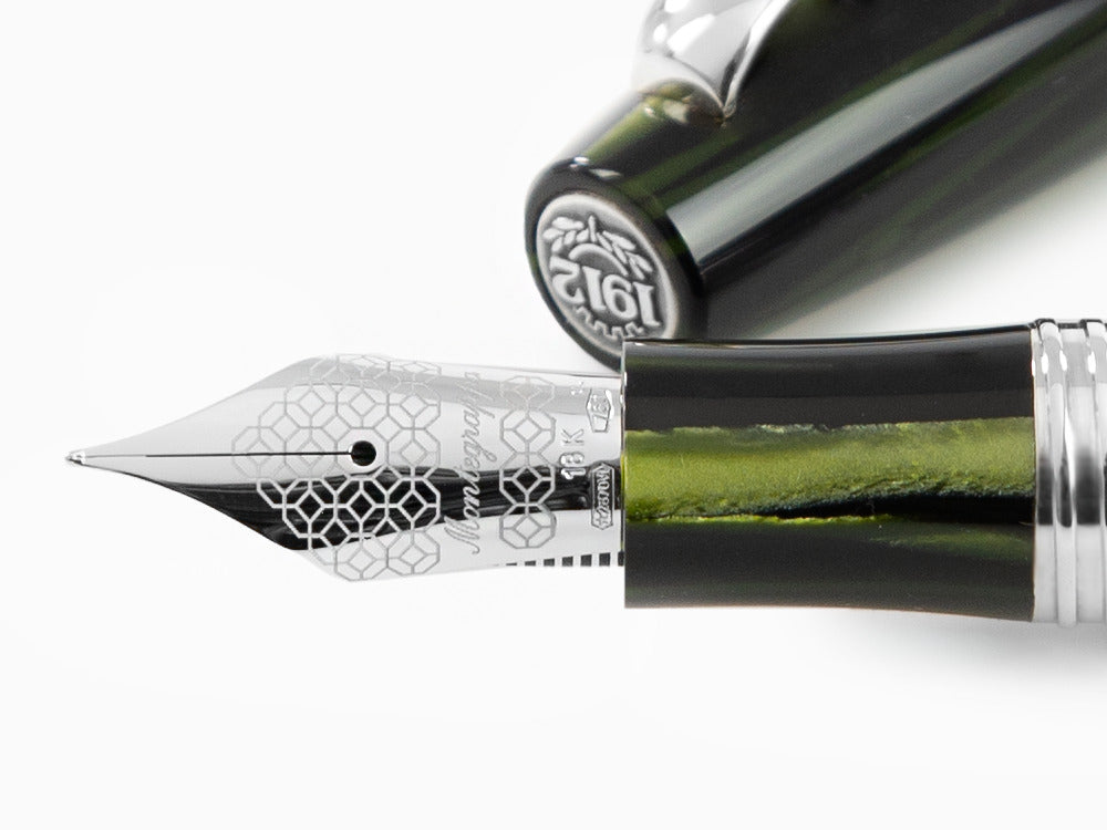 Pluma Estilográfica Montegrappa Extra 1930 Bamboo Black, ISEXF-CC