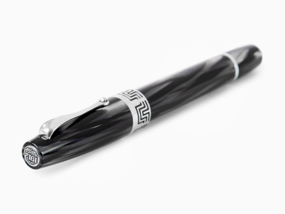 Pluma Estilográfica Montegrappa Extra 1930 Black & White , ISEXF-CH