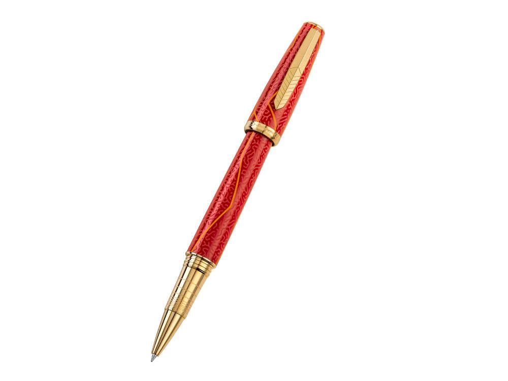 Roller Montegrappa DC Comics The Flash, PVD Oro, Edición Limitada, ISFLNRAR