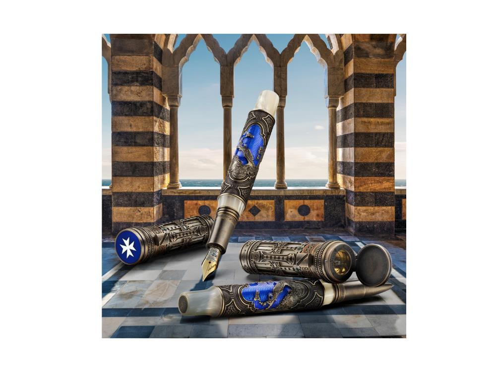 Roller Montegrappa Italian Maritime Republics Amalfi, Edición Limitada, ISG1NRBE