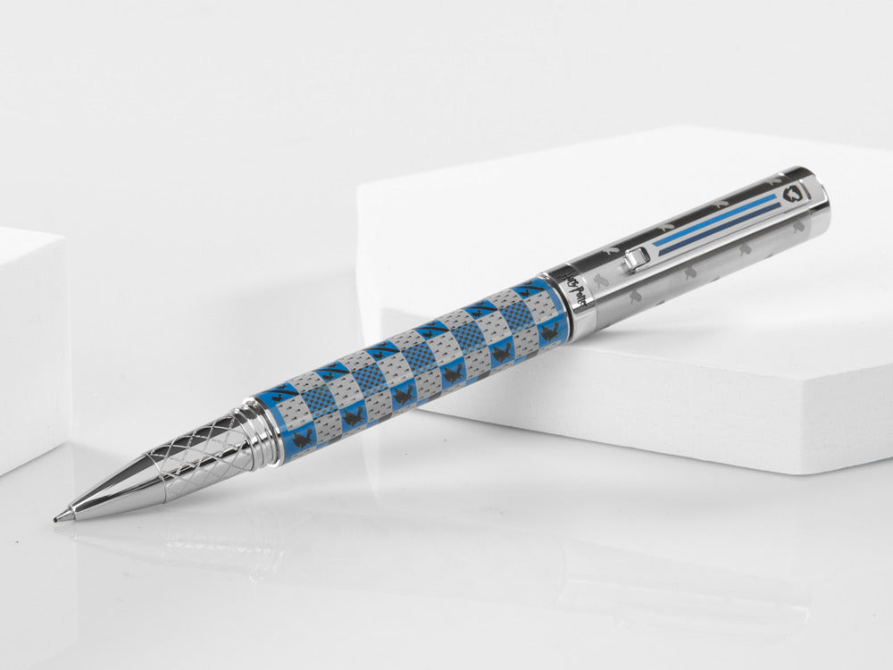 Roller Montegrappa Harry Potter Ravenclaw, Acero inoxidable, Azul, ISHPRRRC