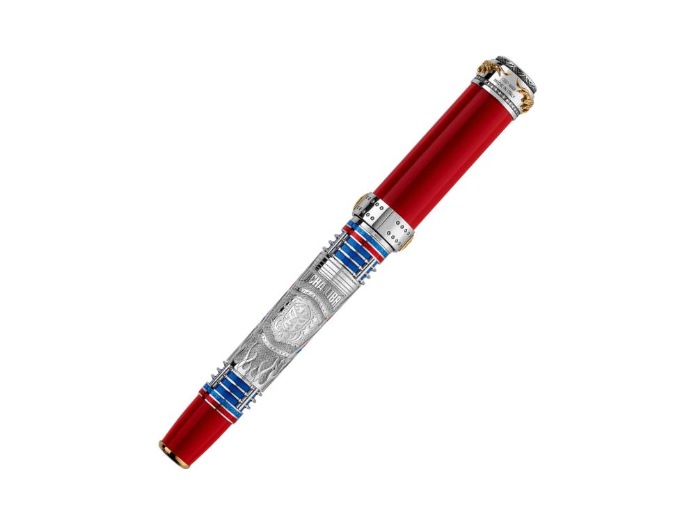 Pluma Estilográfica Montegrappa Lucha Libre Edición Limitada, ISLLN-SL