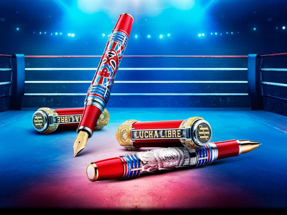 Roller Montegrappa Lucha Libre Edición Limitada, ISLLNRSL
