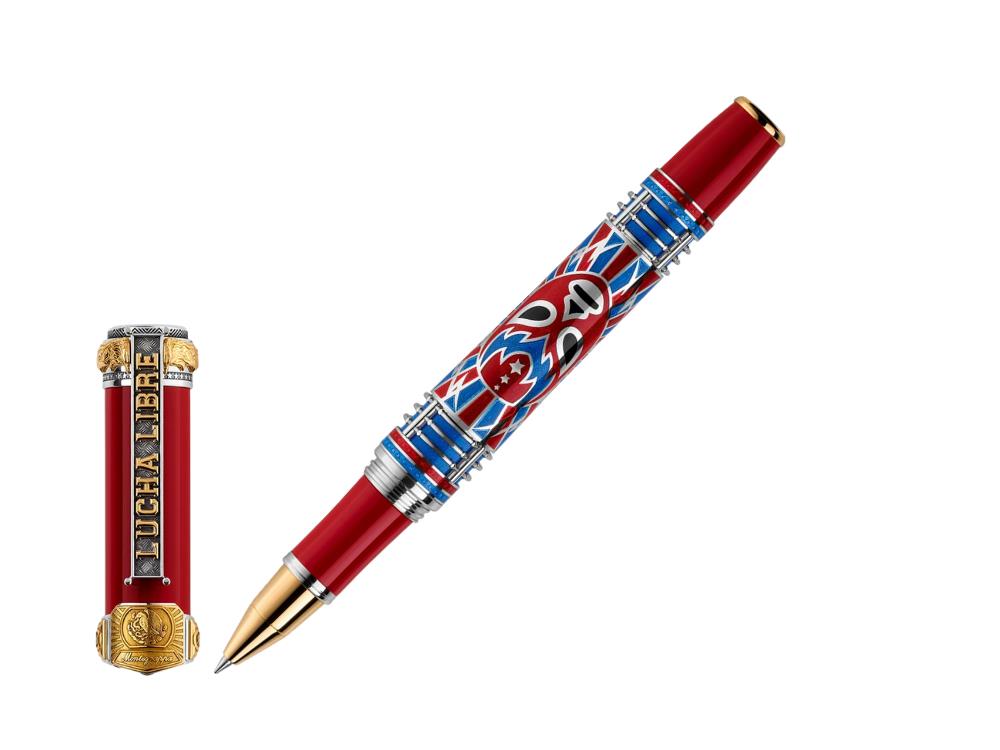 Roller Montegrappa Lucha Libre Edición Limitada, ISLLNRSL