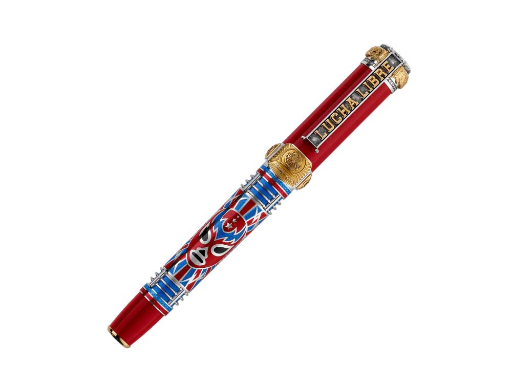 Roller Montegrappa Lucha Libre Edición Limitada, ISLLNRSL