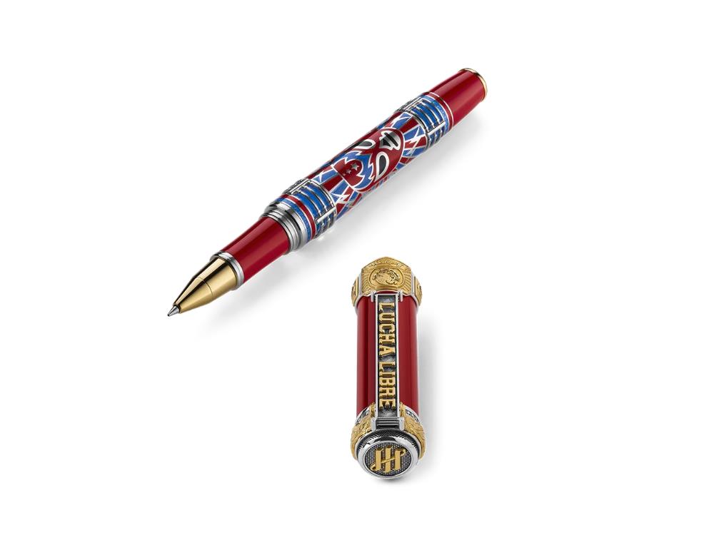 Roller Montegrappa Lucha Libre Edición Limitada, ISLLNRSL