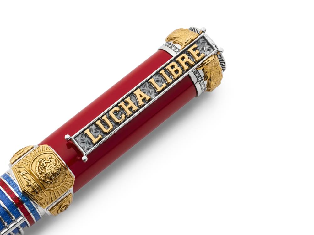 Roller Montegrappa Lucha Libre Edición Limitada, ISLLNRSL