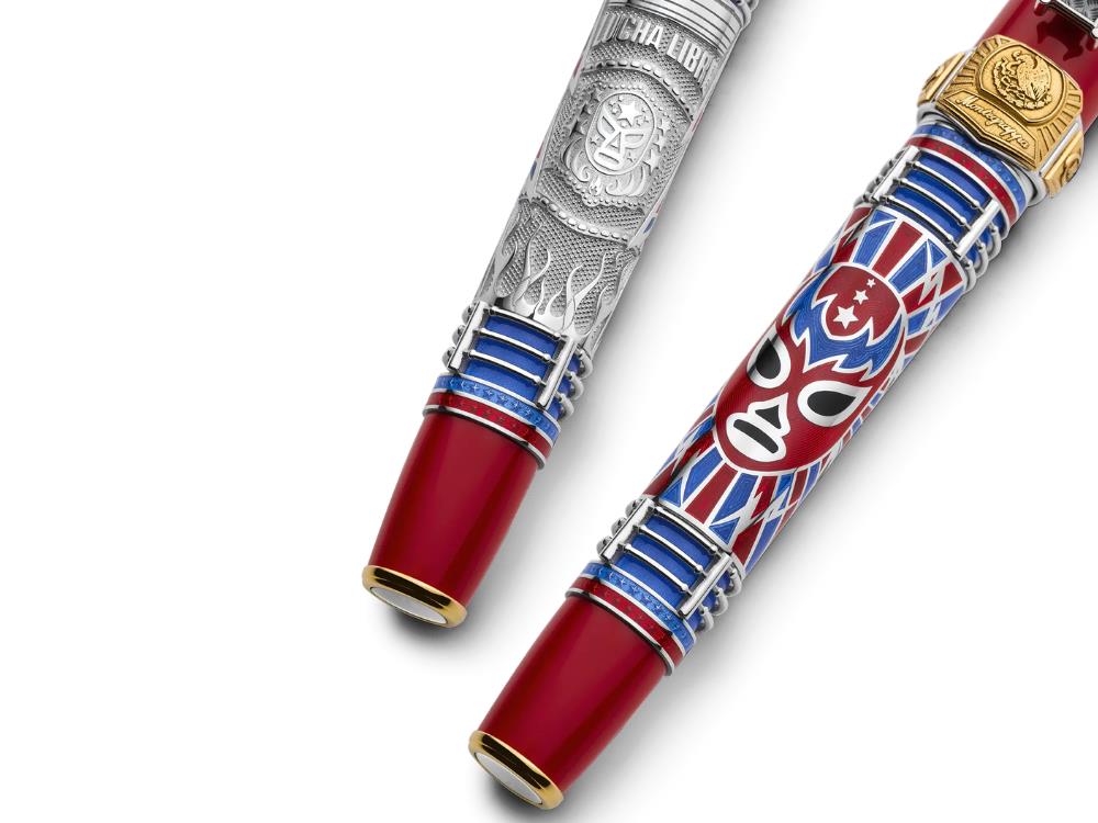 Roller Montegrappa Lucha Libre Edición Limitada, ISLLNRSL