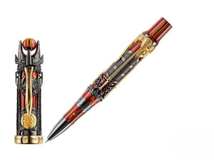 Roller Montegrappa The Lord Of The Rings Doom, PVD Oro, LE, ISLOARSE