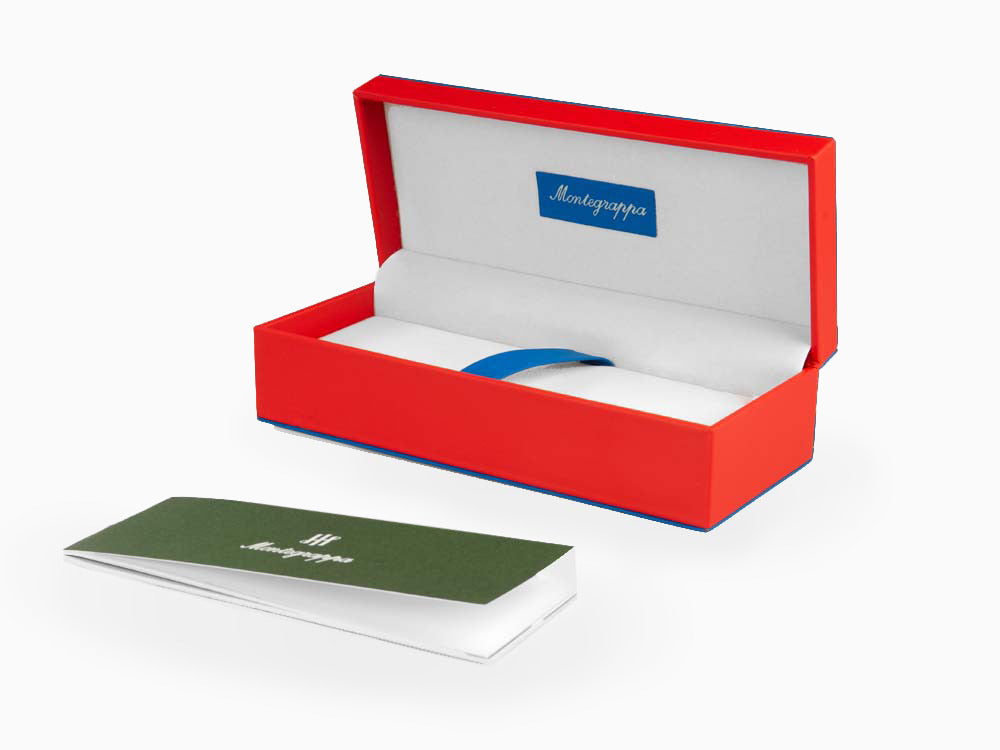 Bolígrafo Montegrappa NASA Atlantis, Resina, Azul, Acero Inoxidable, ISN1RBBP