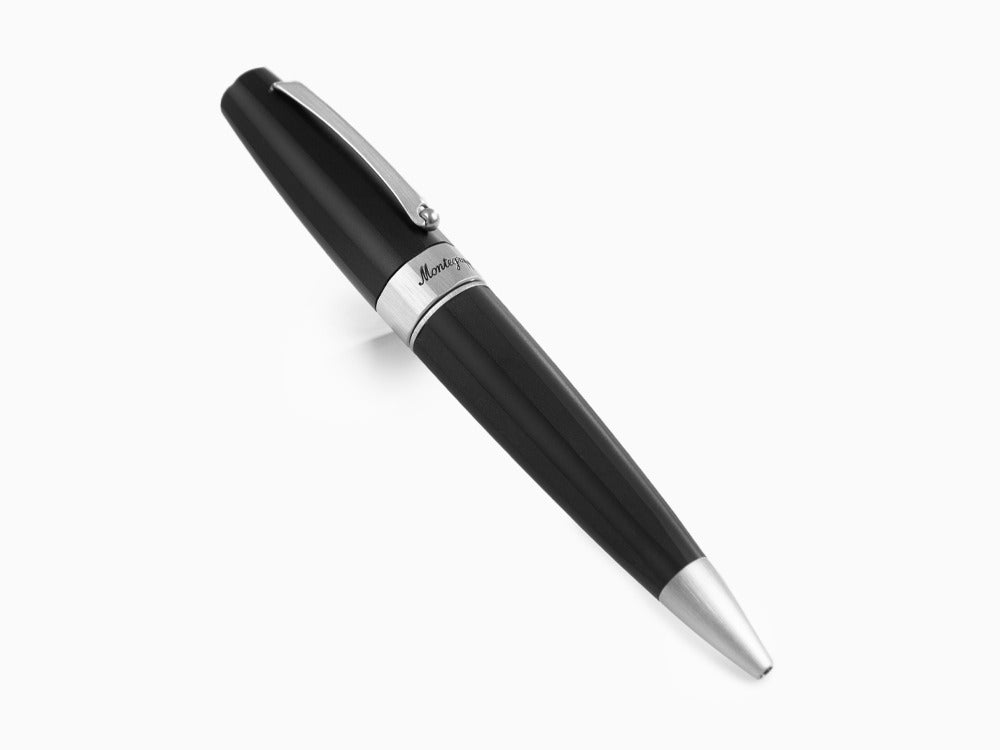 Bolígrafo Montegrappa Magnifica, Resina Negra, ISNGRBAC