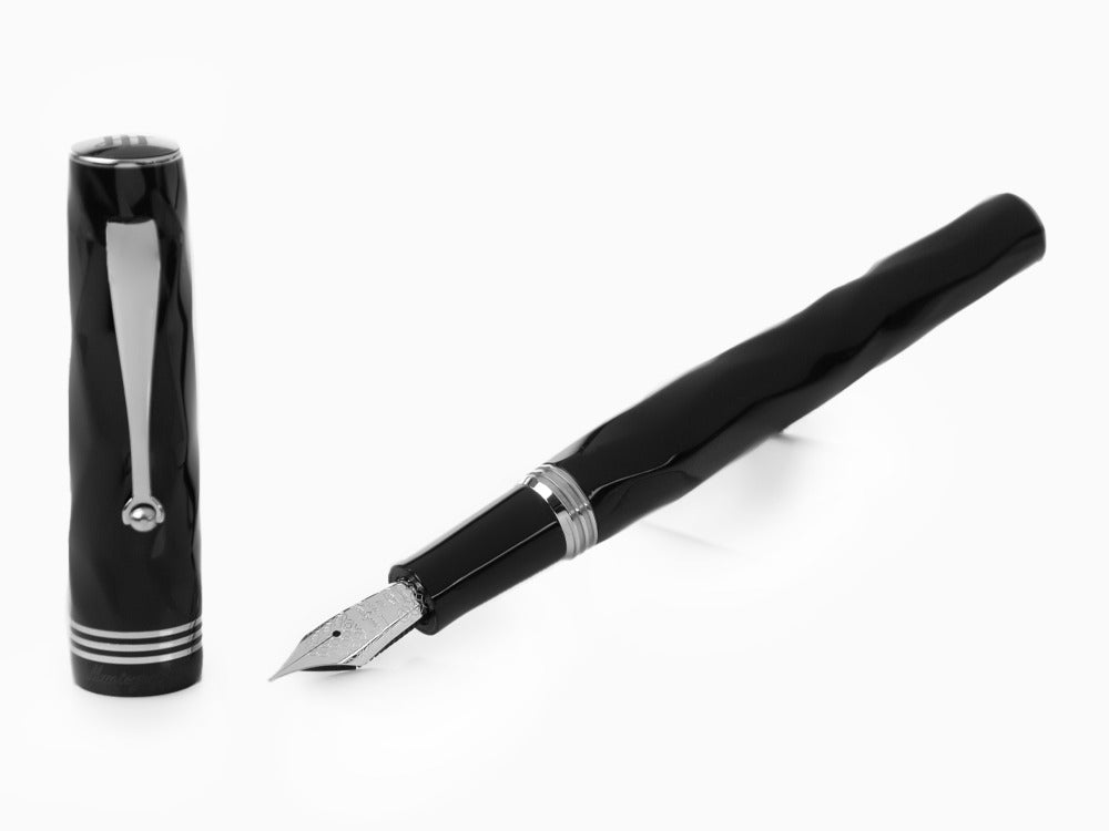 Pluma Estilográfica Montegrappa Brenta, Negro, Oro 14k, ISRBT-4C