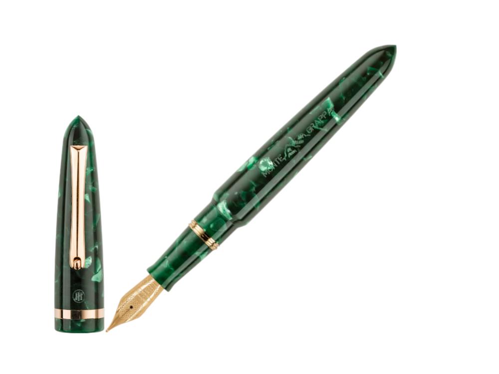 Pluma Montegrappa Venetia Vintage Conifer, Oro 14k, ISVEN-4G