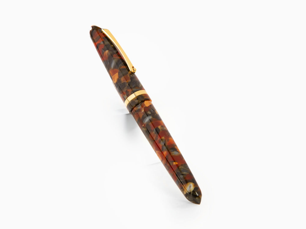 Pluma Montegrappa Venetia Plume Agate, Acero Inoxidable, ISVEN_AJ