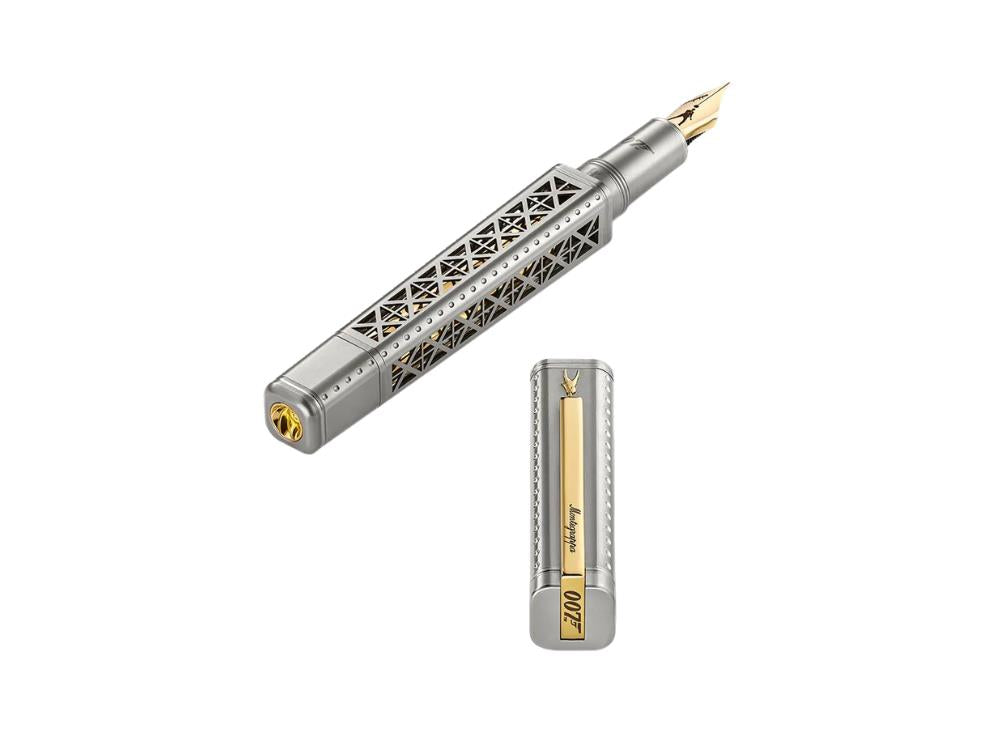 Pluma Estilográfica Montegrappa 007 A View To A Kill Edición Limitada
