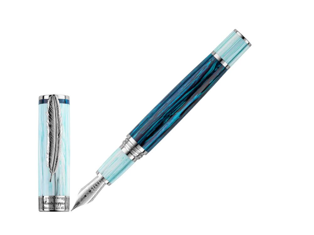 Pluma Estilográfica Montegrappa Wild Arctic, Edición Limitada, ISWDR-AA