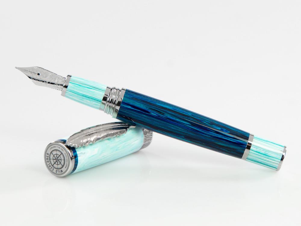 Pluma Estilográfica Montegrappa Wild Arctic, Edición Limitada, ISWDR-AA