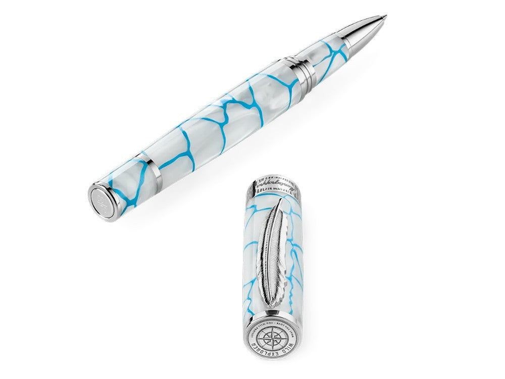 Roller Montegrappa Wild: Arctic Ice, Edición Limitada, ISWDRRIA