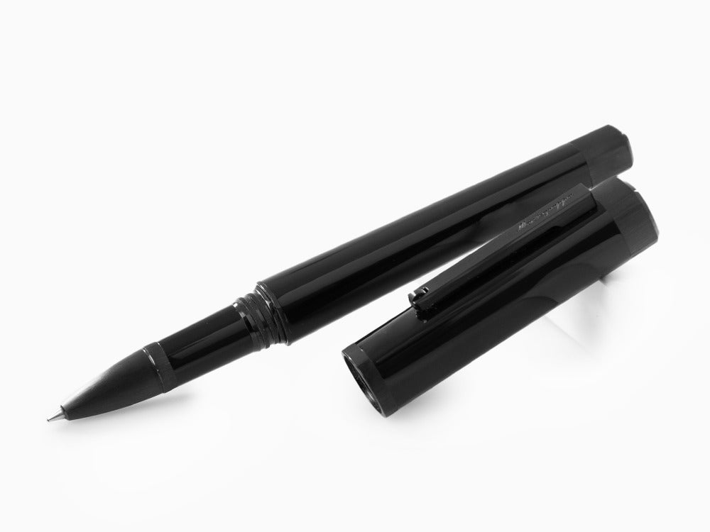 Roller Montegrappa Quattro, Ultra Black, Negro, ISZ4IRIC