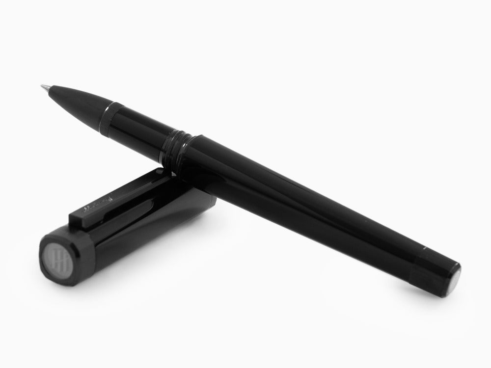 Roller Montegrappa Quattro, Ultra Black, Negro, ISZ4IRIC
