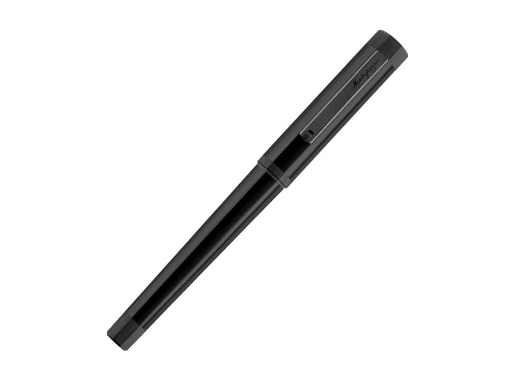 Pluma Estilográfica Montegrappa Otto, Resina Acrílica, PVD, ISZ8I-8C