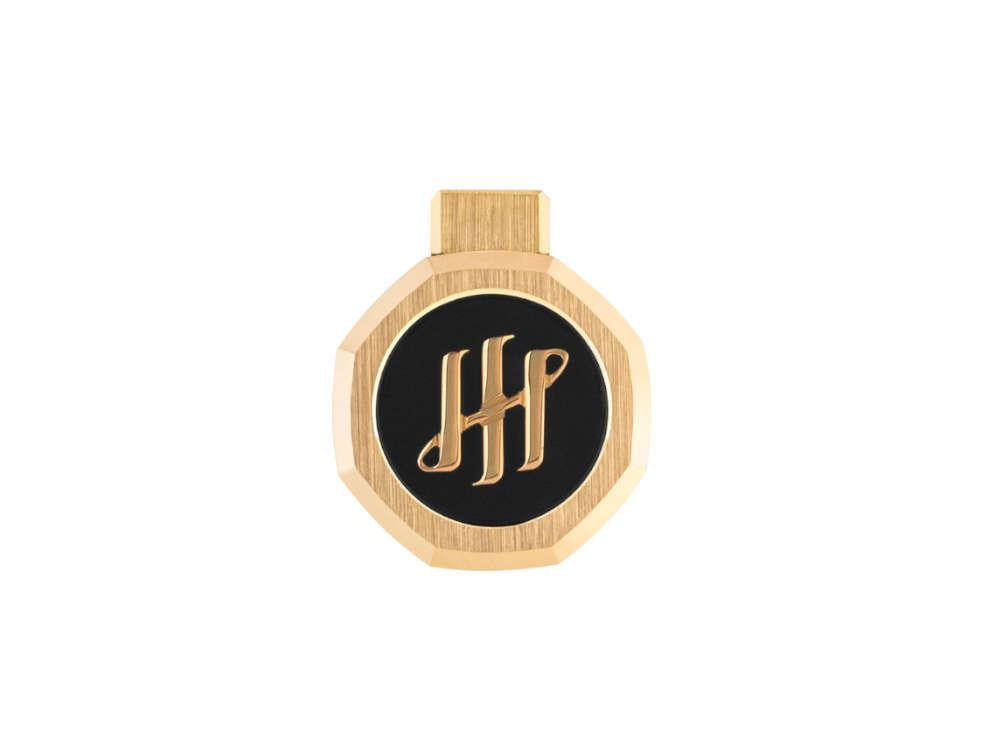 Pluma Estilográfica Montegrappa Otto, Negro, PVD Oro, ISZ8I-8Y