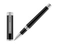 Roller Montegrappa Otto, Resina Acrílica, Negro, Adornos en paladio, ISZ8IRIP